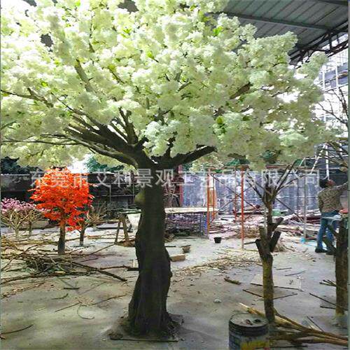 樱花树商场酒店装饰花树桃花树人造工程樱花树大树