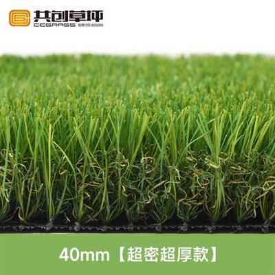 共创厂家防晒遮阳人工运动场地室外庭院草皮塑料人造草坪垫加密