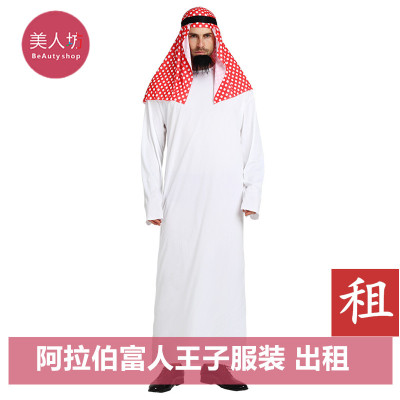 迪拜中东土豪长袍阿拉伯服装