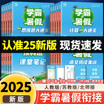 新版现货当天发！25秋学霸的暑假