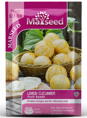 【MARSEED火星家】进口传家宝Lemon Cucumber 柠檬黄瓜种子籽孑