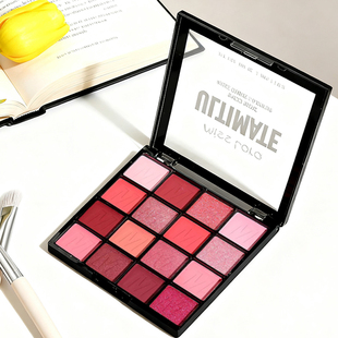 复古红色系眼影盘干枯玫瑰大红色梅子色彩妆盘舞台妆多色玩妆粉色