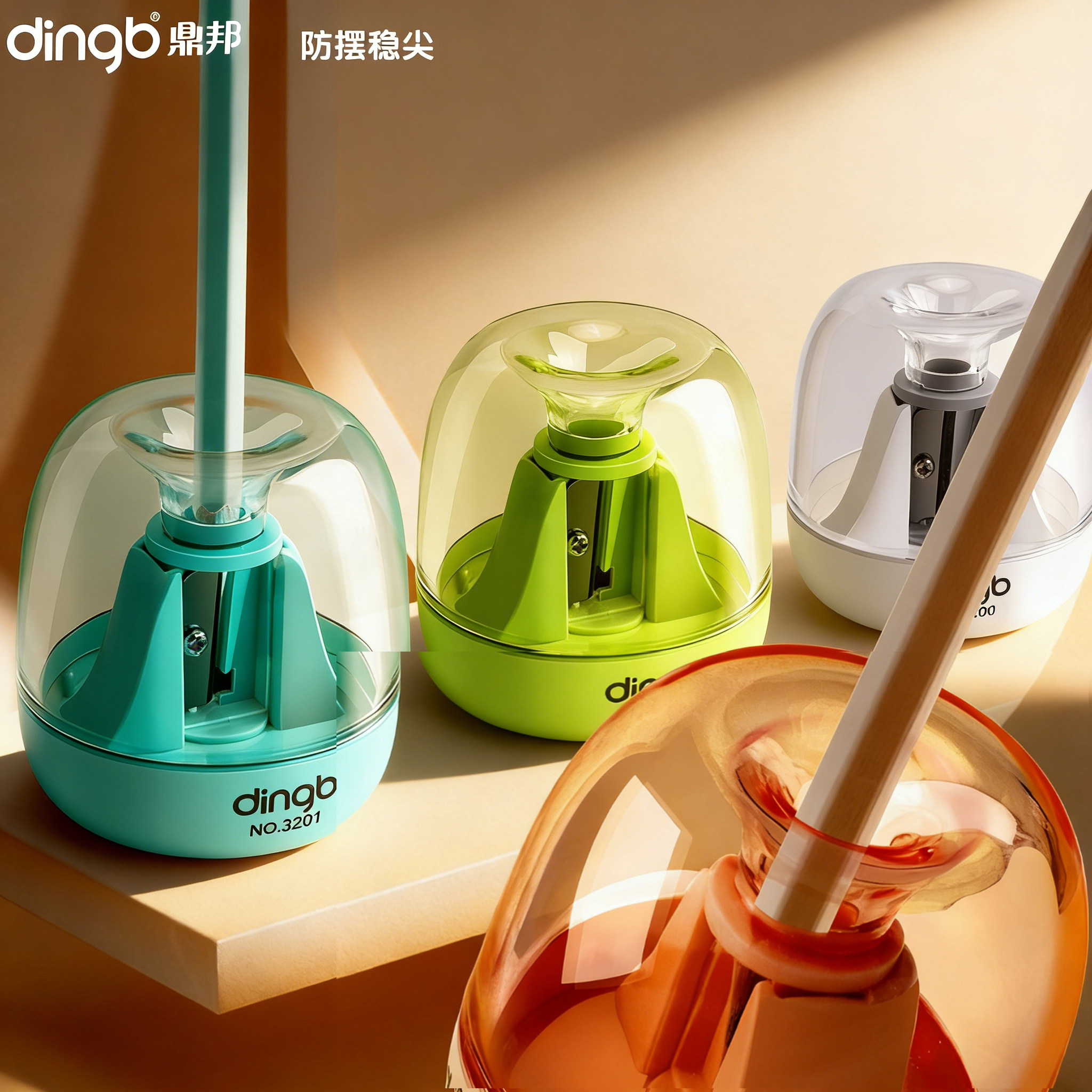 鼎邦小音舱卷笔刀小型便携手动转笔刀削笔器小学生专用省力削笔刀幼儿园三角洞洞铅笔刀素描美术削笔器刨笔机,文具电教/文化用品/商务用品,卷笔器,淘宝优惠券,粉丝福利购,淘宝优惠卷