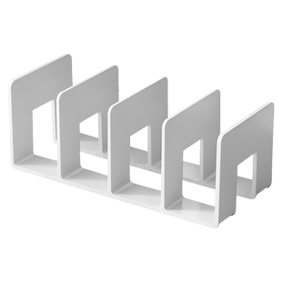 PET加厚书立书本收纳阅读架亚克力书立架隔板书挡课桌收纳学生书桌收纳神器书本架夹板挡板条透明书架文件架