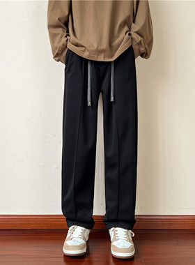 MPstudios原创男装方寸先生净化眼球whichone大码宽松垂感休闲裤