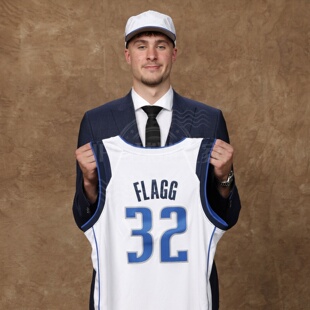 弗拉格球衣独行侠flagg32号刺绣au球员版定制小牛状元热压篮球服