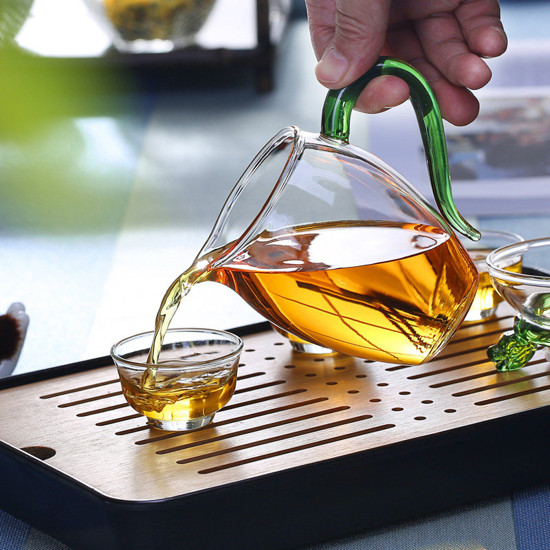 梵师 加厚玻璃公杯分茶器公道杯茶滤一体耐热玻璃公道杯茶漏套装,餐饮具,公道杯,淘宝优惠券,粉丝福利购,淘宝优惠卷