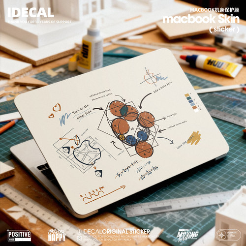 原色工场适用苹果机身贴纸外壳膜