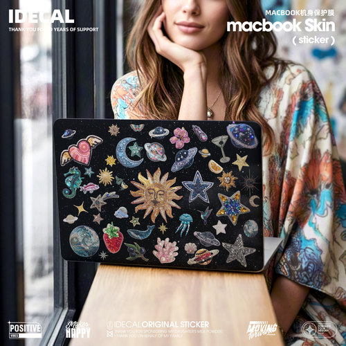 原色工场法式拼贴风MacBook贴膜