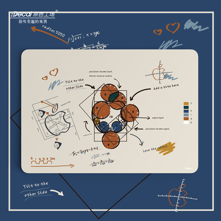 原色工场适用于MacBookpro15寸M2air13.3苹果笔记本机身贴纸外壳膜M1新款pro1416外壳保护膜手绘防指纹防油