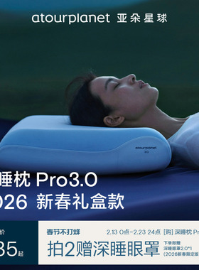 亚朵星球深睡枕Pro3枕头护颈椎助睡眠侧睡记忆棉枕芯枕头套送礼