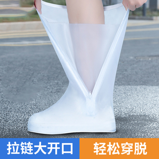 套儿童雨靴赶女装 防水防滑下雨天外穿防雨鞋 靴子成人脚套 女款 雨鞋