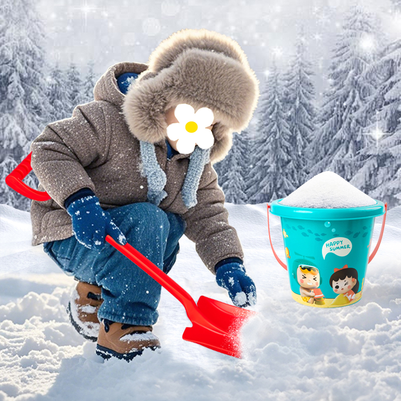 打雪仗装备儿童雪球夹子玩具雪夹子小鸭子夹雪球神器冬天玩雪工具