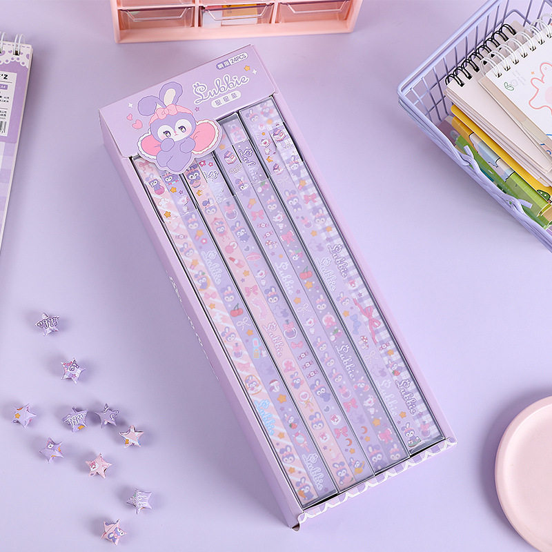 紫星兔星星条折纸儿童折星星五角星折纸长条星星折纸动物少女心可爱图案幸运星印花材料紫星卡纸彩色儿童彩纸,文具电教/文化用品/商务用品,折纸/手工纸/衍纸,淘宝优惠券,粉丝福利购,淘宝优惠卷