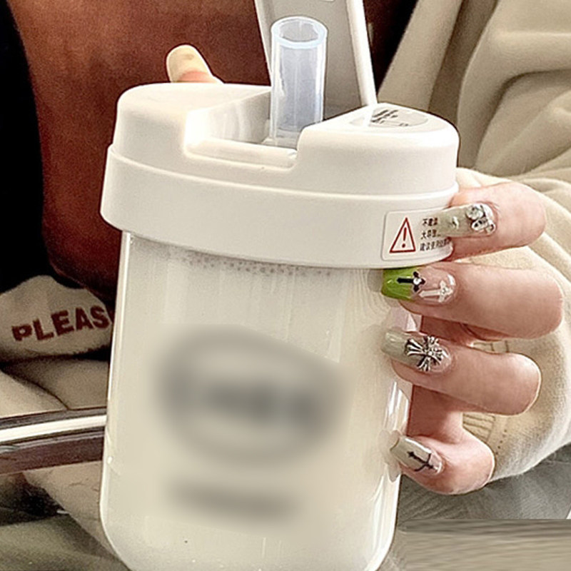 ins简约高颜值吸管杯潮流迷你学生便携吨吨水杯子时尚咖啡随手杯,餐饮具,随手杯,淘宝优惠券,粉丝福利购,淘宝优惠卷