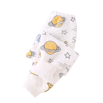 宝宝保暖裤儿童三层夹棉加厚秋裤