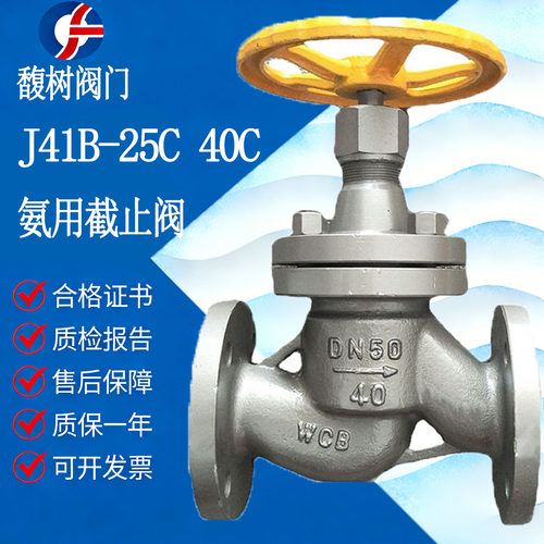 J41B-25C 40C 氨用截止阀J41F-16C氨气液氨液化气Gas Globe Valve