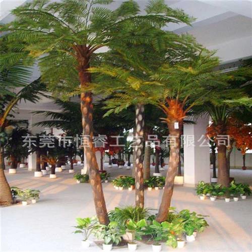 东莞仿真植物桫椤树仿真桫椤树系列各种景观工程仿真娑罗树定制