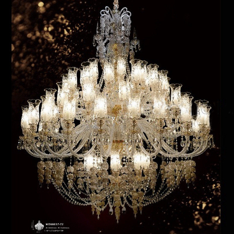 欧式大气灯客厅灯具美式水晶吊灯餐厅灯简约卧室轻奢别墅书房灯饰