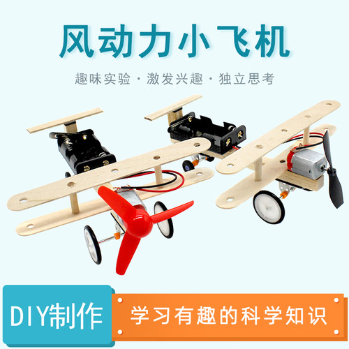 星之河畔风动力小飞机材料模型
