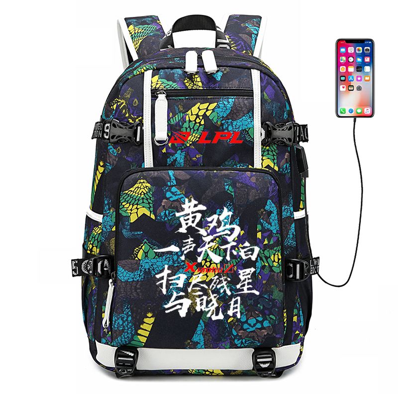 2024wbg背包TheShy同款S13全球总决赛战队双肩包学生书包防水双肩