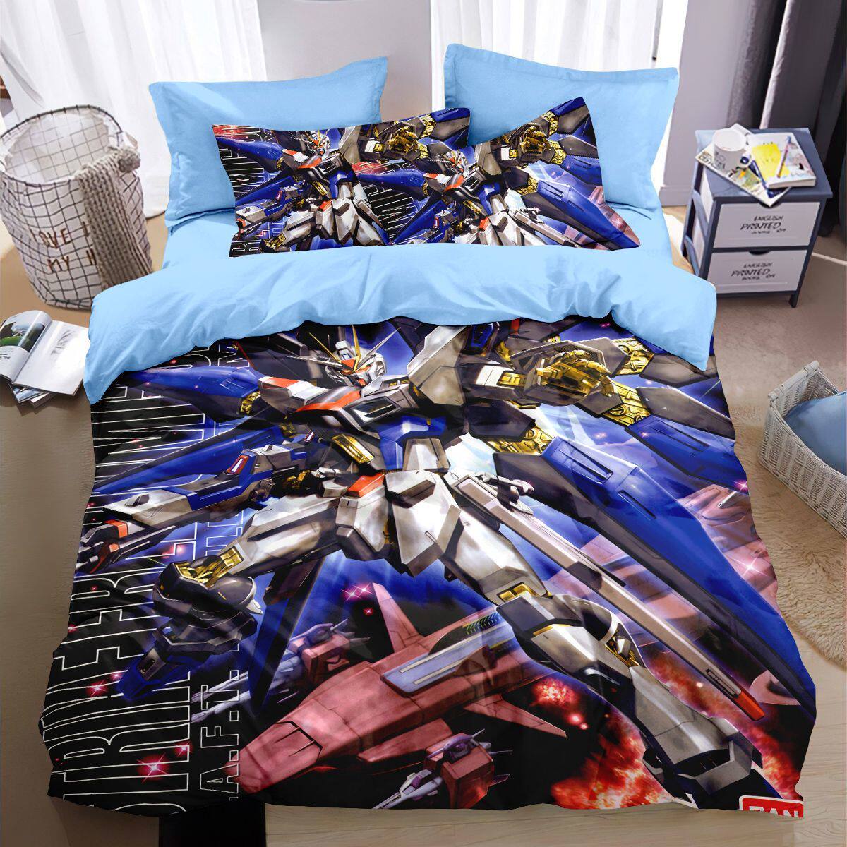 26新品高达100%全棉床单