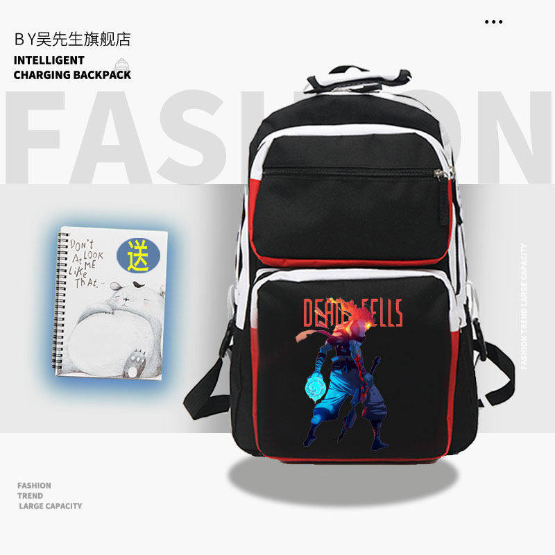 2026PS4 Xbox电玩游戏死亡细胞周边男女青少年学生双肩背包大容量