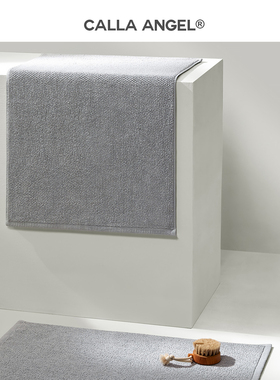 CallaAngel纯棉浴室地巾毛巾垫吸水现代卫生间长绒棉地垫可水洗