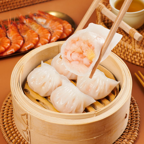 包道水晶虾饺180g6个装