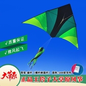 伞布碳杆大草原微风大型成人高档三角风筝 潍坊王侉子风筝2022新款