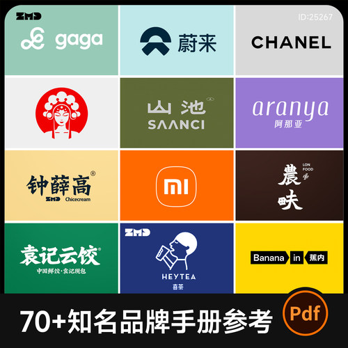 精选70+品牌手册方案库 大厂品牌设计参考 餐饮茶饮新消费画册PDF