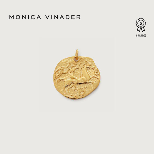 MonicaVinader女神硬币吊坠