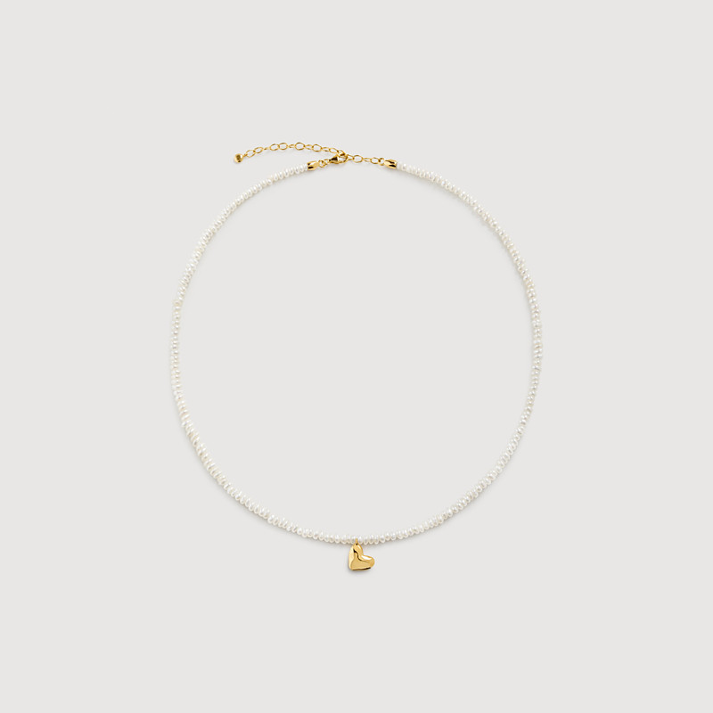 【李佳琦直播间新年礼物】Monica Vinader莫妮卡小珍心珍珠项链