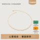 Monica Vinader莫妮卡项链女环扣项链轻奢颈链锁骨链春日设计复古