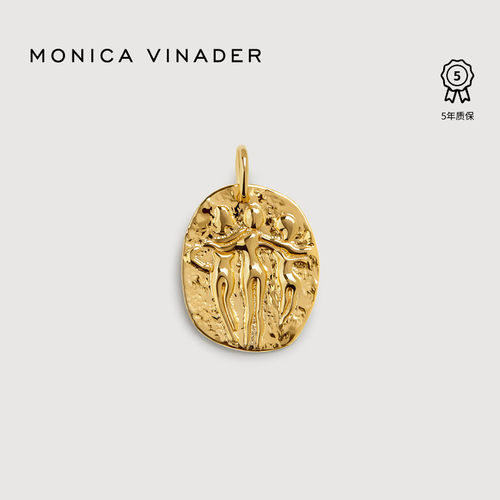 Monica Vinader莫妮卡吊坠同心吊坠项链吊坠轻奢时尚配饰