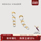 Monica Vinader莫妮卡耳环新月之吻耳环耳饰女时尚 轻奢耳坠大气