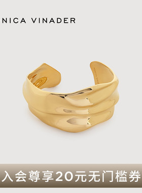 [全新系列]Monica Vinader莫妮卡Nomade流金沙丘手镯原创百搭精致