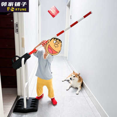 道闸停车场升降杆拦截杆交通教育模拟玩具68cm高