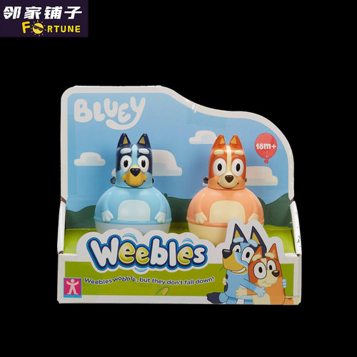 孩之宝不倒翁Bluey布鲁伊