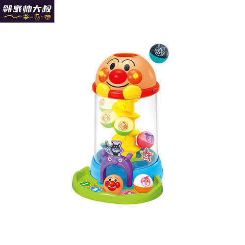 正版面包超人转转乐早教玩具