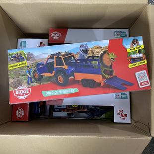 Dickie Toys恐龙Jeep车儿童玩具男孩子汽车模型