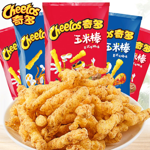 奇多玉米棒粟米棒薯条膨化小零食