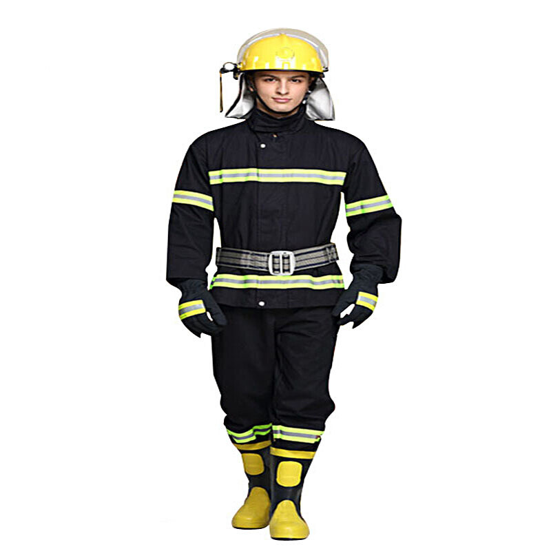 加厚消防战斗服防护服 训练服 02款藏青款