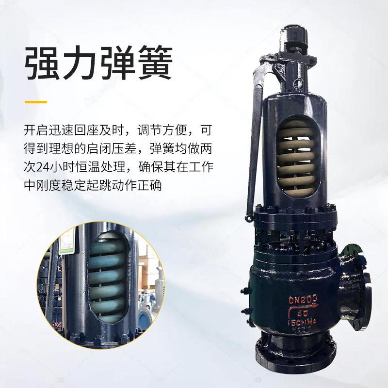 弹簧式安全阀温阀高压阀门不锈-负铬钼8钒钢560度DN80 高A4A48SH-