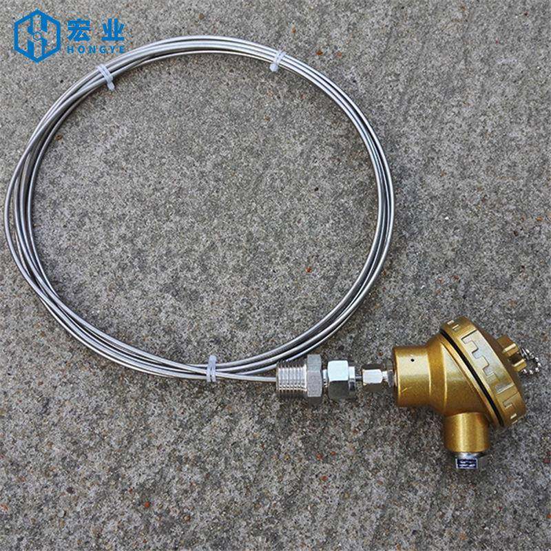 厂家应WRNK-131K型铠装供1热电偶1 WZPK-3PT100热电阻 WRNK-131温