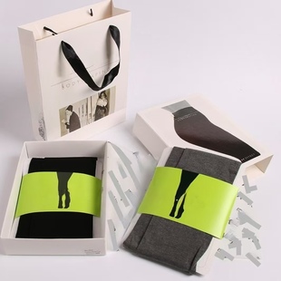 袜连脚女细纹显瘦盒装 工厂直销原版 M&x200d棉羊毛弹力百搭打底裤