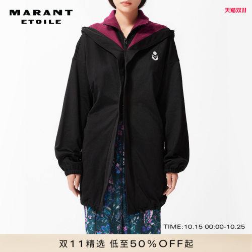ISABEL MARANT ETOILE ISLA中长款休闲保暖连帽外套女