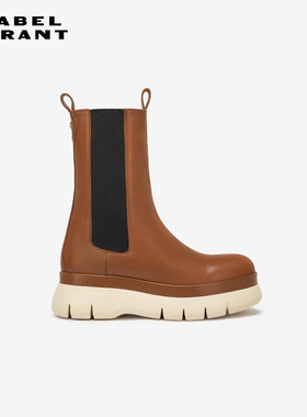 ISABEL MARANT MECILE女式短靴黑色经典机车靴子