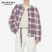 MARANT ETOILE HIMALA羊毛毛呢两穿外套女