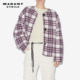 MARANT ETOILE HIMALA羊毛毛呢两穿外套女